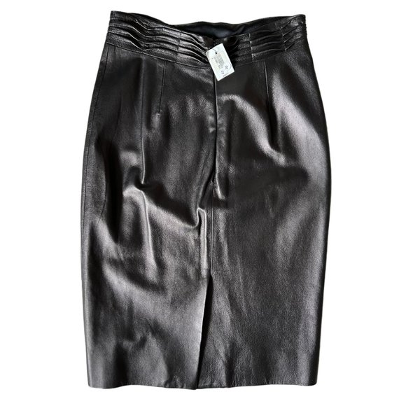 L'AGENCE Black Pencil Skirt - Picture 2 of 7